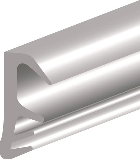 ELLEN Flügelfalzdichtung 4050 EV – 5 m PVC zum Einfräsen, Falzhöhe 12 mm, weiß