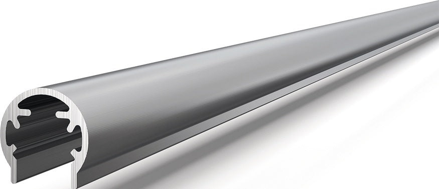 ATHMER Fingerschutzprofil BU-16K+ für Rollenbänder – 1980 mm, silberfarben eloxiert