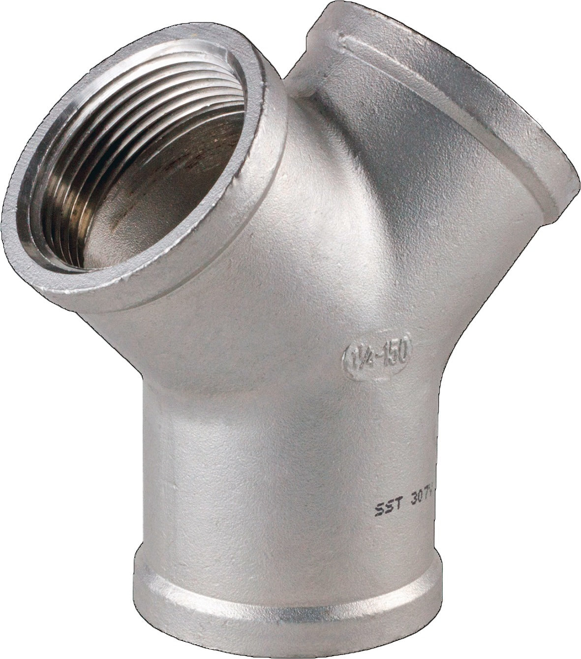 SPRINGER Y-Stück EN 10226-1 NPS 3/4 Zoll IG AISI 316 Edelstahl Fitting 10 Stk.