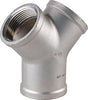 SPRINGER Y-Stück EN 10226-1 NPS 3/4 Zoll IG AISI 316 Edelstahl Fitting 10 Stk.