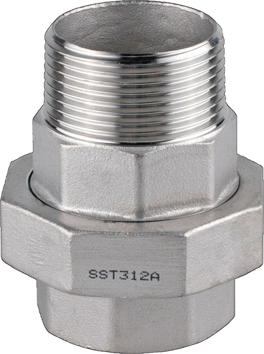 SPRINGER Verschraubung EN 10226-1 NPS 1/2 Zoll konisch dichtend AISI 316 – 10 Stück
