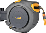 HOZELOCK Wandschlauchhalter Auto Reel 40 – 65,5 cm breit, inkl. 40 m Premiumschlauch und Aufrollautomatik