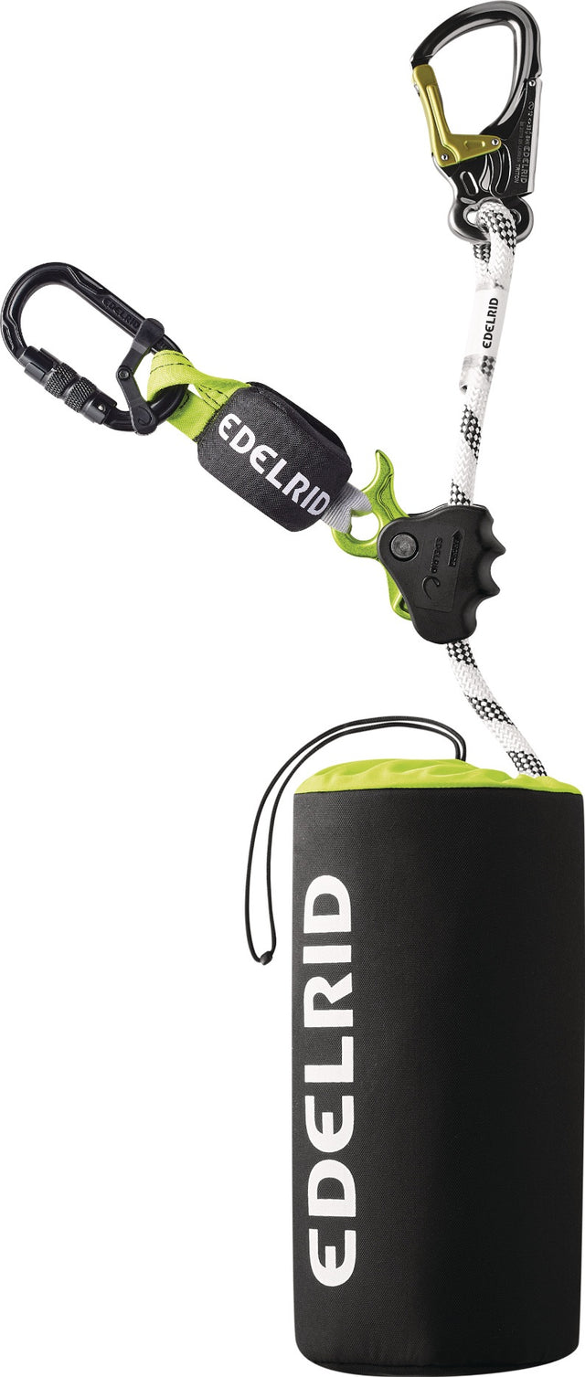 EDELRID Auffanggerät Ombilix 140 EN 358 EN 353-2 mit Bandfalldämpfer, 10 m