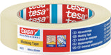 tesa Kreppband 4323 leicht gekreppt hellbeige 50m x 19mm – 16 Rollen