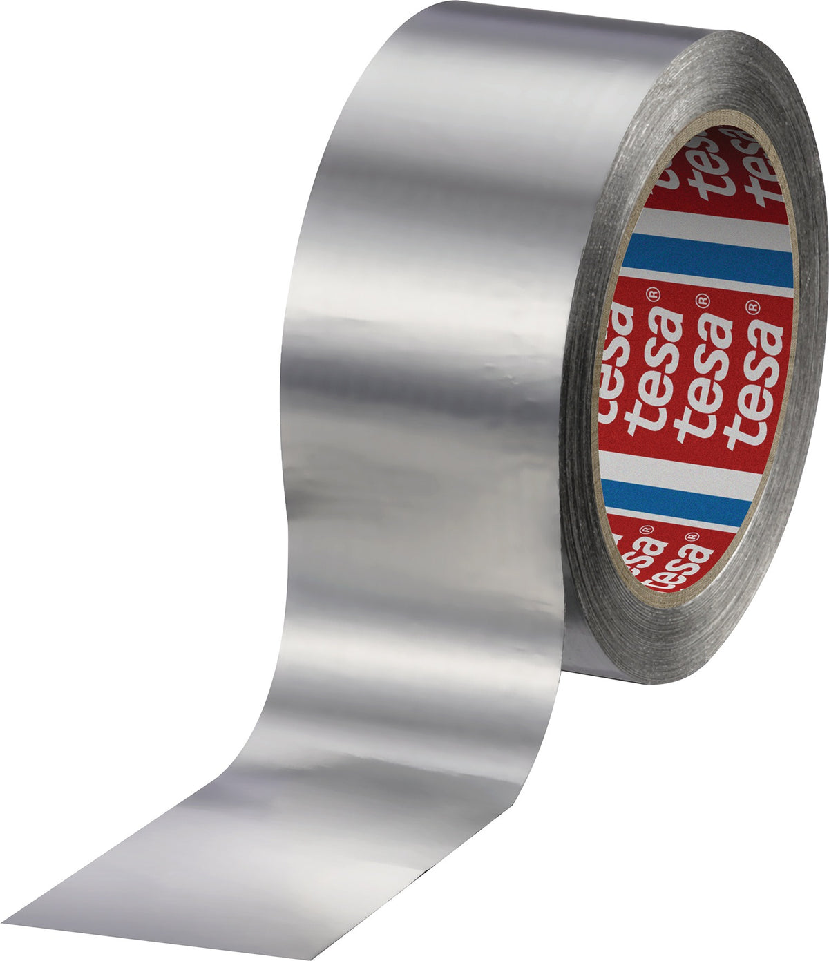 tesa Aluminiumklebeband 60650 ohne Liner, 50 m x 50 mm, hitzebeständig bis +160 °C