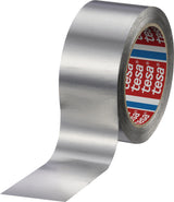 tesa Aluminiumklebeband 60650 ohne Liner, 50 m x 50 mm, hitzebeständig bis +160 °C