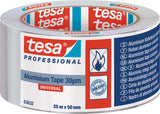 tesa Aluminiumklebeband Universal 63632 mit Liner, 50 mm x 25 m, 6 Rollen