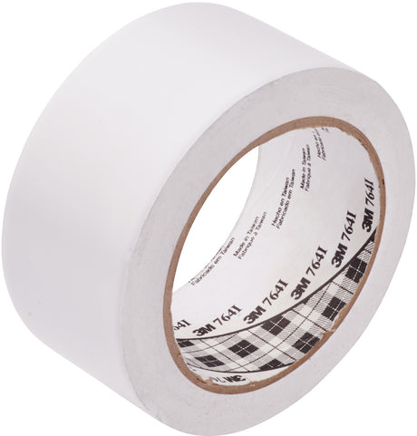 3M Allzweck-Weich-PVC-Klebeband 764i Weiß 50,8 mm x 33 m – 24 Rollen