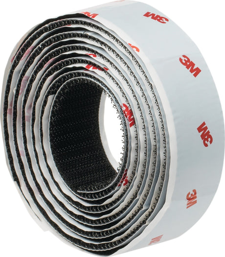 3M Haken- und Schlaufenband SJ352B Schwarz 25 mm x 1,25 m – 4 Stück