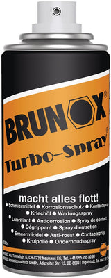 BRUNOX Turbo-Spray Multifunktionsspray 100 ml – Schmiert, Schützt, Löst Rost, 24er-Pack
