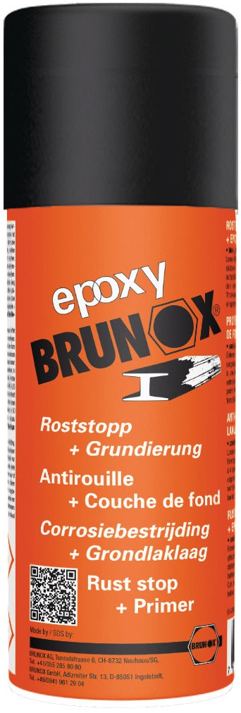 BRUNOX Rostumwandler epoxy® 150 ml Spraydose – Epoxyharz Roststopp & Grundierer