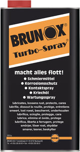 BRUNOX Turbo-Spray Multifunktionsspray 100 ml – Schmiert, Schützt, Löst Rost, 24er-Pack