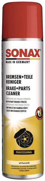 SONAX Bremsen+TeileReiniger acetonfrei 400ml Spraydose – 6 Stück