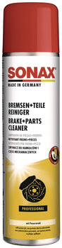 SONAX Bremsen+TeileReiniger acetonfrei 400ml Spraydose – 6 Stück