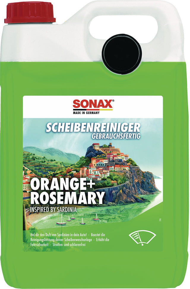 SONAX Scheibenreiniger Orange+Rosemary gebrauchsfertig 5 l Kanister