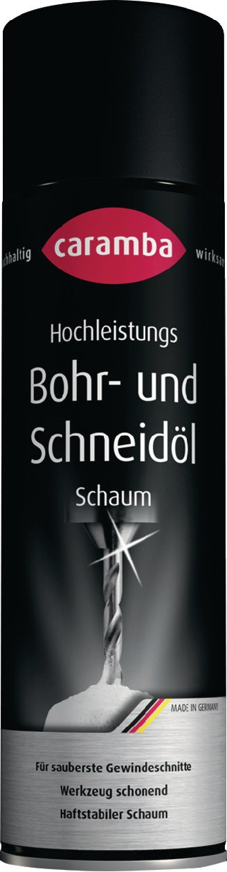 CARAMBA Hochleistungs Bohr- und Schneidölschaum 500 ml Spraydose – 6 Stück