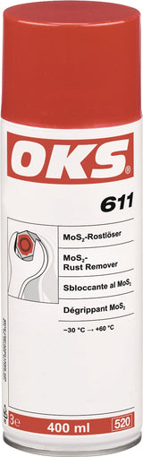 OKS 611 Rostlöser mit MoS² 400 ml Spraydose – 12 Stück