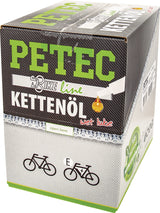 PETEC Kettenöl Wet Lube 100 ml transparent Tropfflasche – 12 Stück