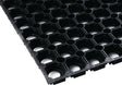 Rubberselect Gummi Ringmatte 0,8m x 1,2m x 22mm schwarz NR/SBR ohne Gewebeeinlage