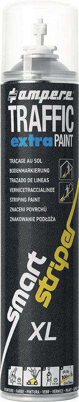 Bodenmarkierspray Traffic Extra Paint XL 750ml weiß von AMPERE