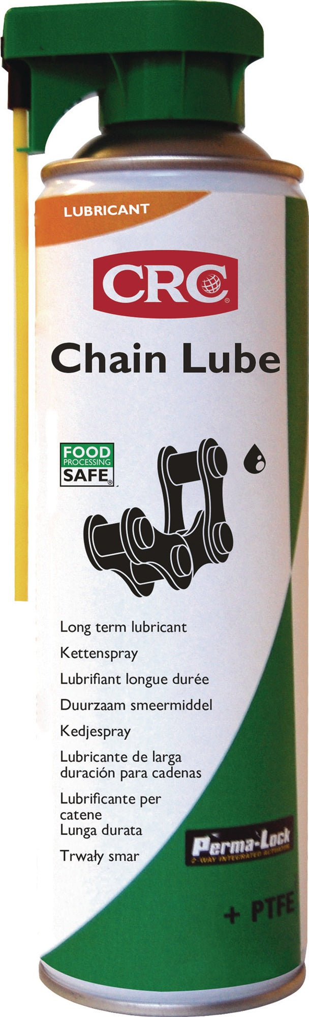 CRC Kettenspray CHAIN LUBE NSF H1 500 ml – Hochreiner Haftschmierstoff für Lebensmitteltechnik