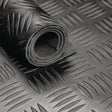 Zenith Gummihammerschlagmatte 1m x 10m x 3mm schwarz NR/SBR ohne Gewebeeinlage