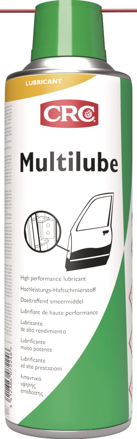 CRC Multilube Hochleistungs-Haftschmierstoff 500 ml blau Spraydose – 12 Stück
