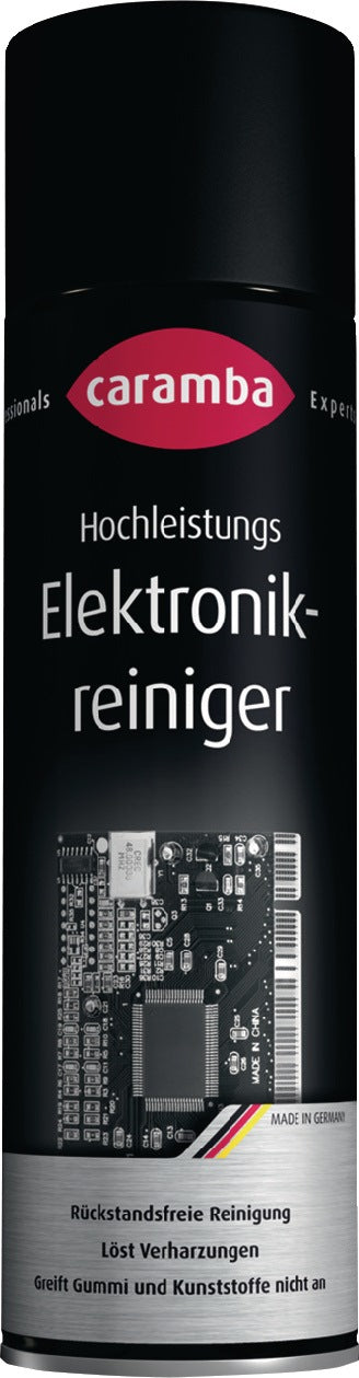 CARAMBA Hochleistungselektronikreiniger 500 ml Spraydose – 6 Stück, rückstandsfrei & harzlösend