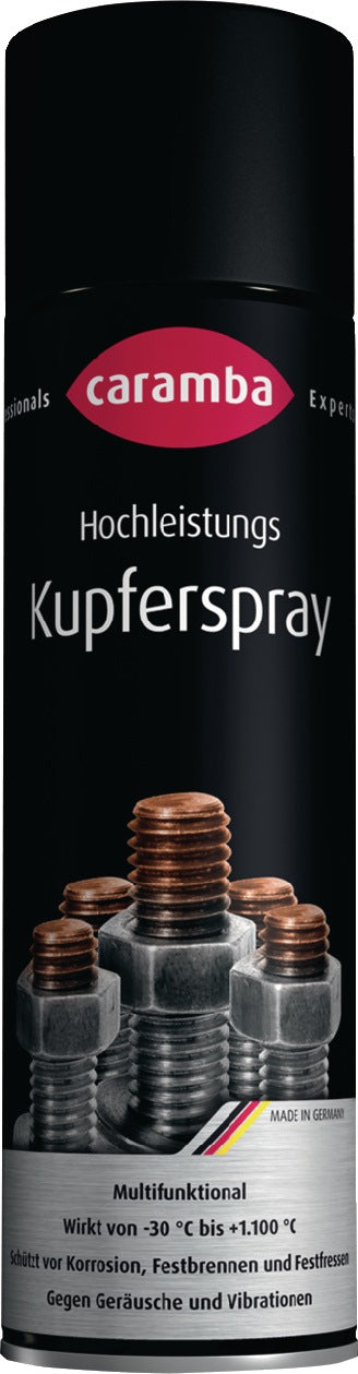 CARAMBA Hochleistungs Kupferspray 500 ml – Schutz bis 1.100 °C, 6er-Pack
