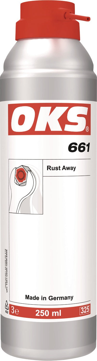 OKS 661 Aktiv Rostlöser 250 ml Spraydose – Chemischer Rostumwandler, benzin- und mineralölfrei