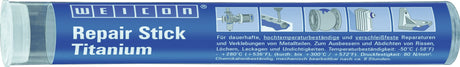 WEICON Repair Stick Titanium graugrün 115g – Hochtemperaturbeständiger Reparaturkleber