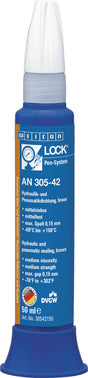 WEICONLOCK AN 305-42 Hydraulik-/Pneumatikdichtung, 50 ml Pen, mittelfest, DVGW-zugelassen