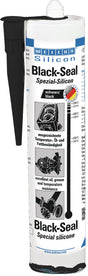 WEICON Spezialsilikon Black-Seal 310 ml Kartusche – 12 Stück, öl- und temperaturbeständig