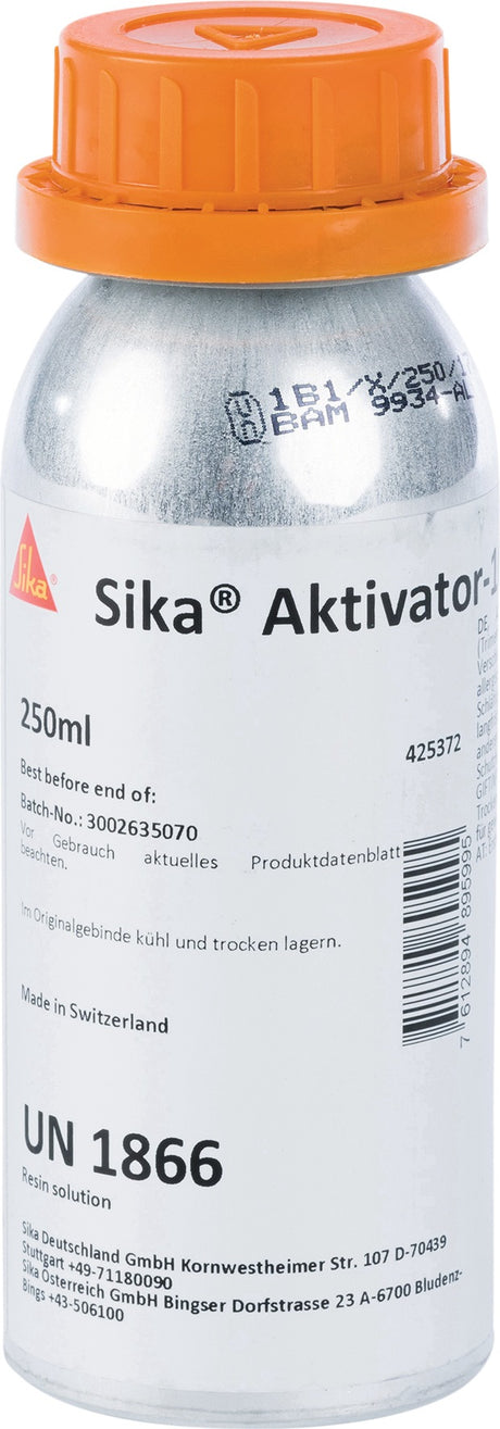 SIKA Aktivator 100 lösemittelhaltig farblos 250 ml – Haftverbesserer für Polyurethan-Klebstoffe
