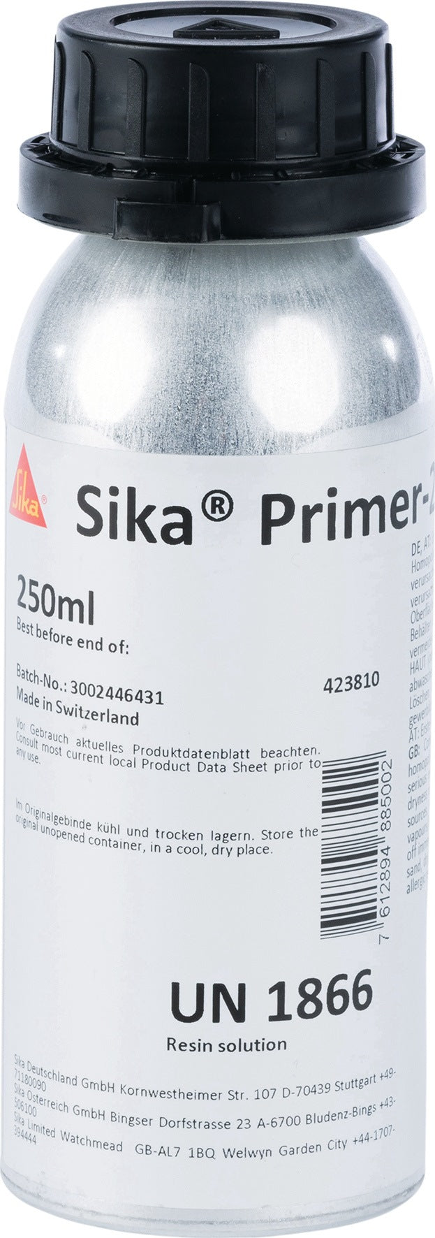 SIKA Primer 206 G+P lösemittelhaltig schwarz 250 ml Dose