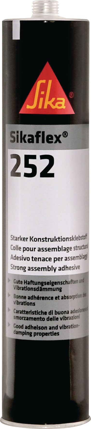 SIKA Sikaflex®-252 Konstruktionsklebstoff weiß 300 ml Kartusche – 1K-Polyurethan, elastisch, überlackierbar