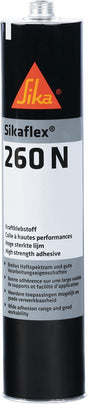 SIKA Sikaflex®-260 N Konstruktionskleber schwarz 300 ml Kartusche – 1K-Polyurethan, hochfest & vielseitig
