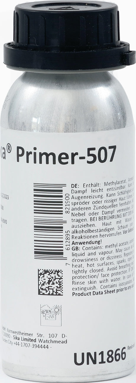 SIKA Primer 507 lösemittelhaltig schwarz 250ml Dose – Haftvermittler für Kleb- und Dichtstoffe