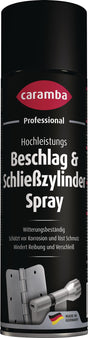 CARAMBA Beschlag- und Schließzylinderspray 500 ml – Witterungsbeständiger Korrosionsschutz