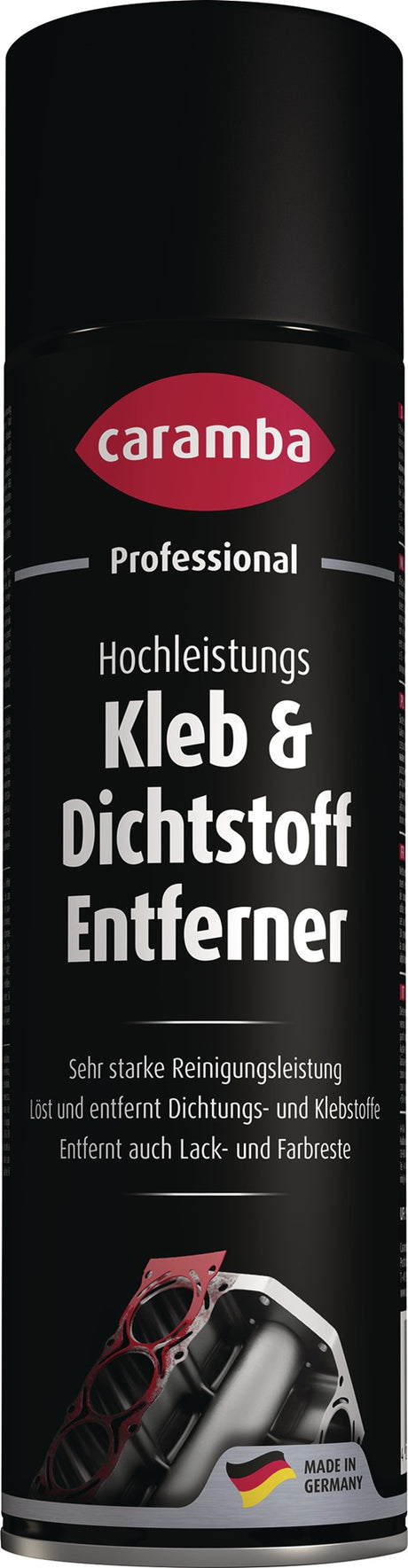 CARAMBA Hochleistungs Kleb- & Dichtstoffentferner 500 ml Spraydose – löst Dichtmassen in 10–15 Min.