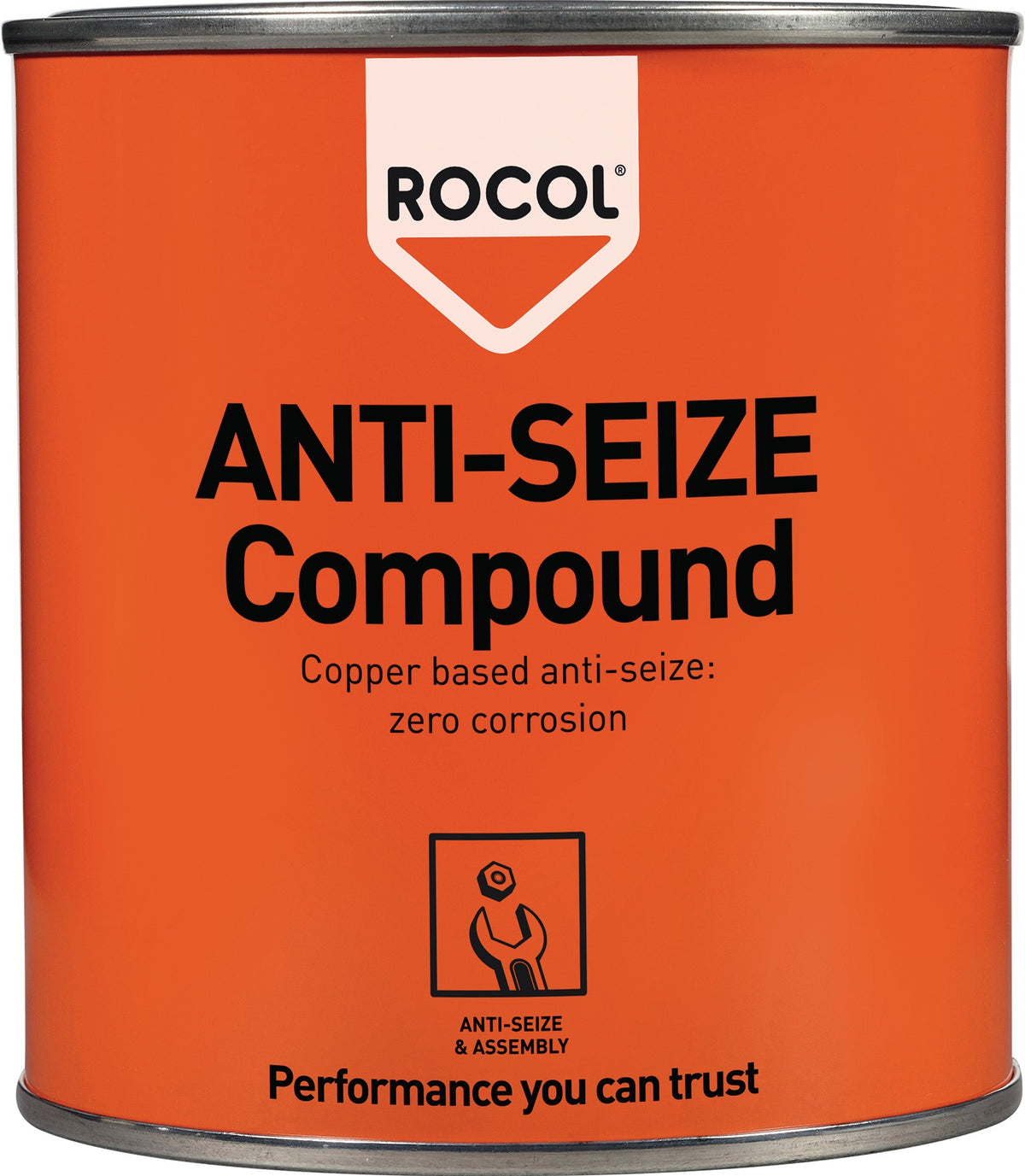 ROCOL Montagepaste Anti-Seize Compound 500 g Dose – Kupferbasierte Anti-Seize-Paste für statische Verbindungen