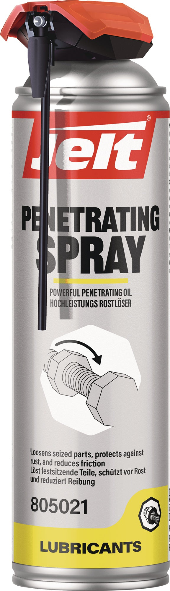JELT Rostlöser 500ml Duo-Spray – Schnell wirkende Formel für verrostete Teile