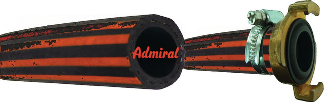 ADMIRAL Admi®Therm Wasserschlauch 40 m, EPDM, 13 mm Innen-Ø, mit Schnellkupplungen