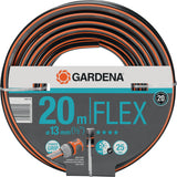 GARDENA Wasserschlauch FLEX L.20m ID 13mm – Power Grip, UV-beständig, 25 bar