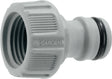 GARDENA Hahnverbinder Kunststoff für Wasserhahn G 1/2 Zoll