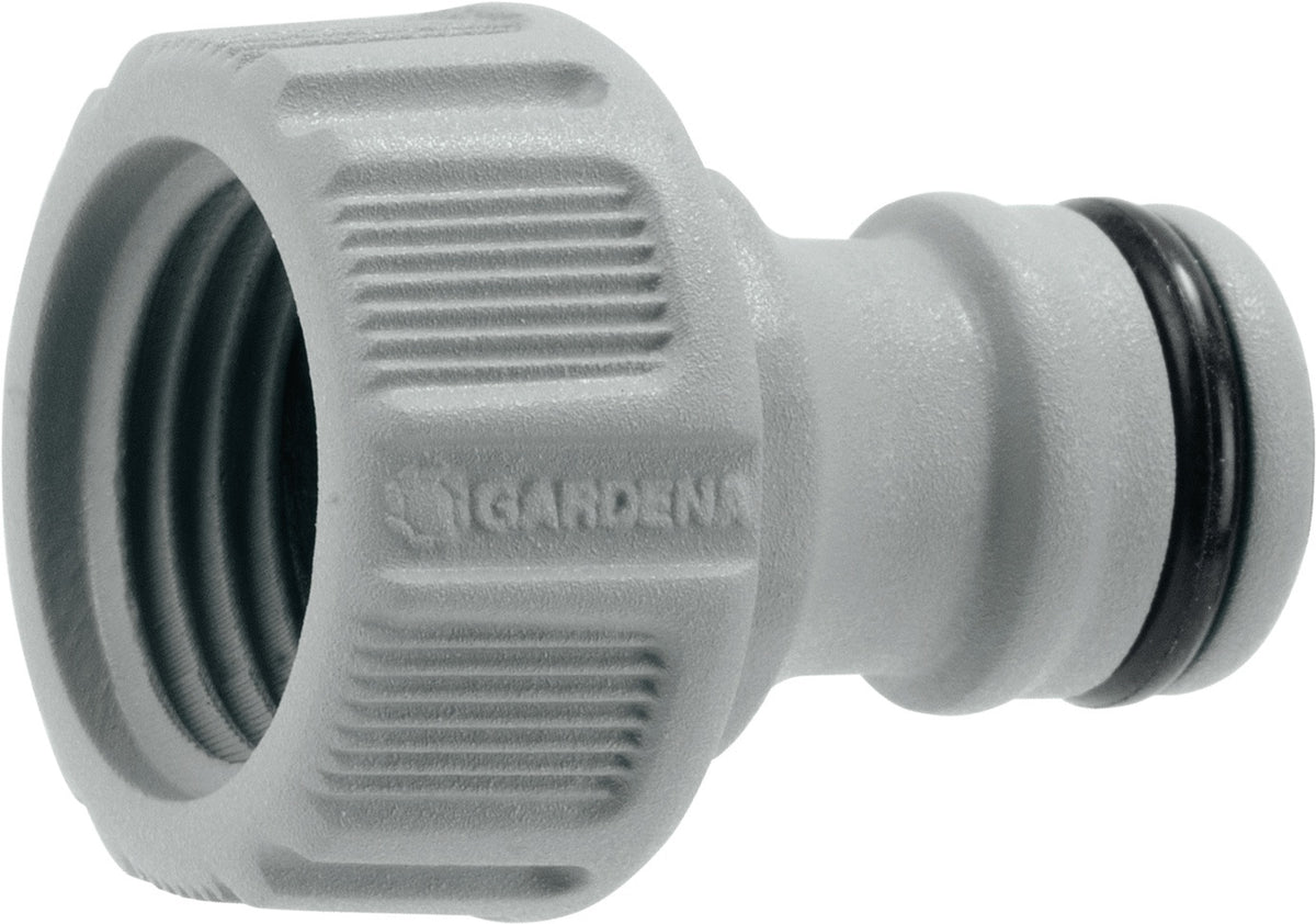 GARDENA Hahnverbinder Kunststoff für Wasserhahn G 1/2 Zoll