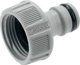 GARDENA Hahnverbinder Kunststoff für Wasserhahn G 1/2 Zoll