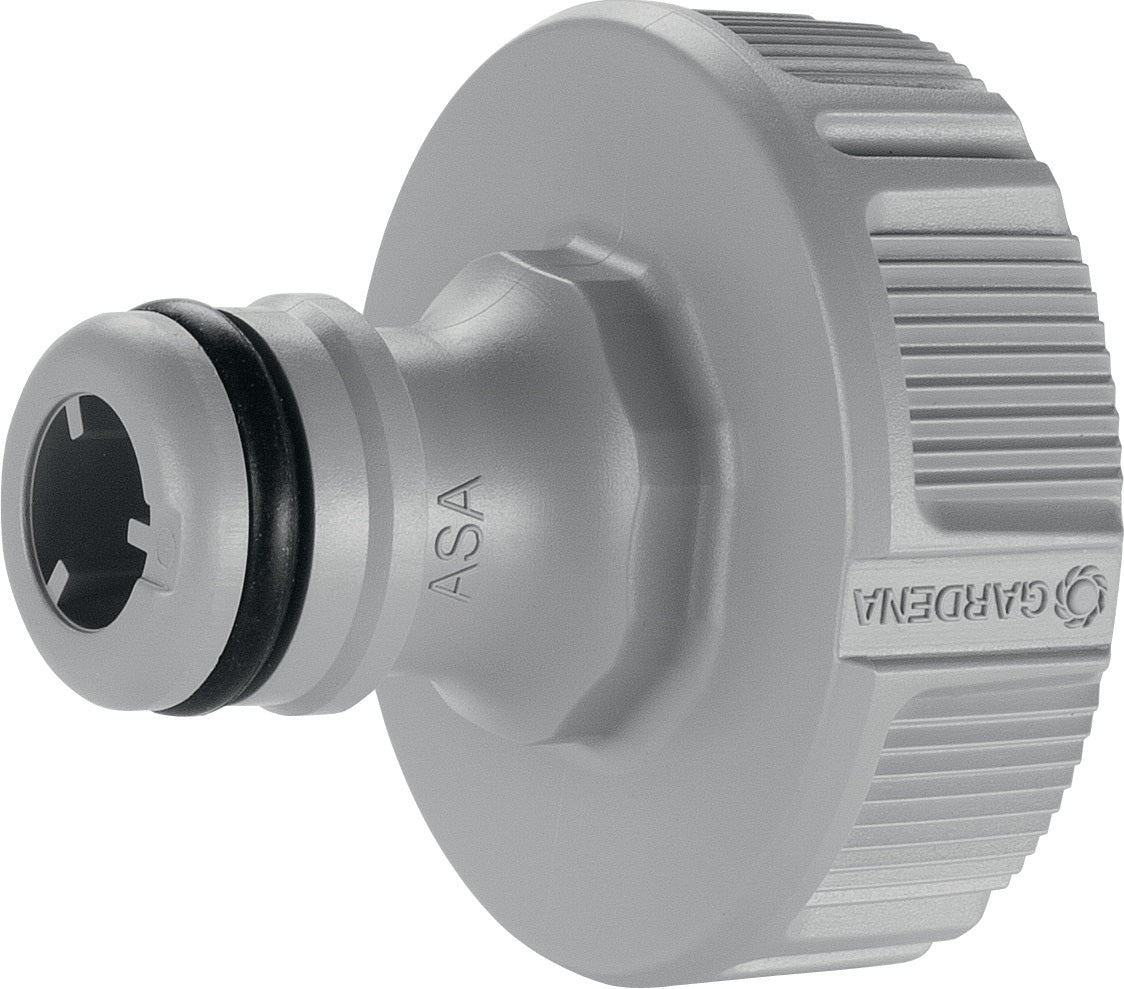 GARDENA Hahnverbinder Kunststoff für Wasserhahn G 1/2 Zoll