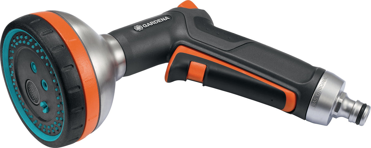 GARDENA Multibrause Premium Stecksystem – variabel mit 5 Sprühbildern, frostsicher