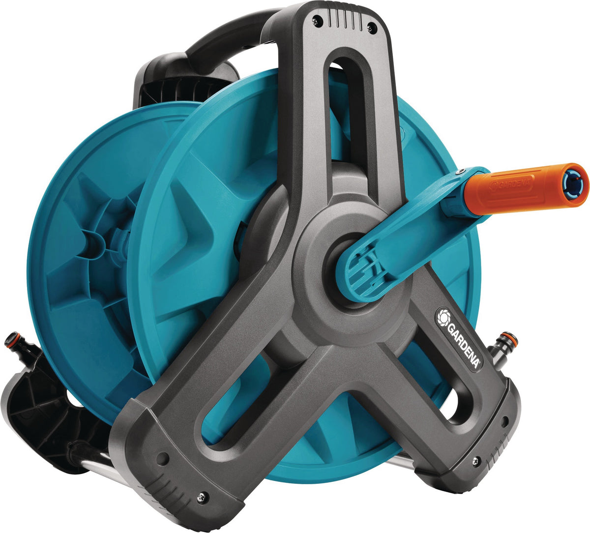 GARDENA Schlauchtrommel Classic 50 – 354 mm Breite, 50 m Kapazität, inkl. Handkurbel